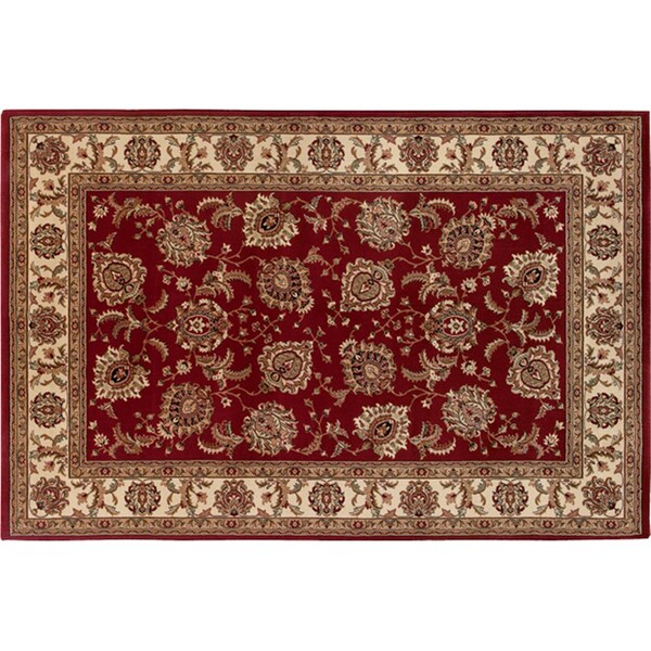 Sphinx By Oriental Weavers Area Rugs, Ariana 117C3 5X8 Rectangle - Red/ Ivory-Polypropylene A117C3160235ST - main